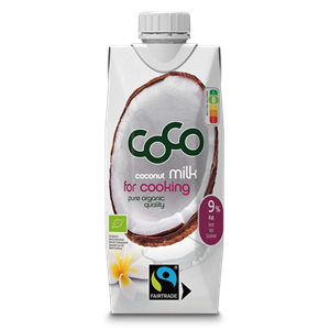 COCONUT MILK - NAPÓJ KOKOSOWY DO GOTOWANIA BEZ DODATKU CUKRÓW BIO 500 ml - COCO (DR MARTINS)