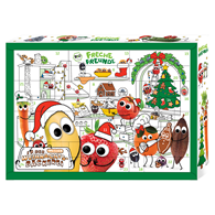 KALENDARZ ADWENTOWY - PRZEKĄSKI BIO 831 g - FRECHE FREUNDE (PRODUKT SEZONOWY)