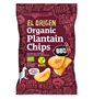 CHIPSY Z PLANTANA BBQ BEZGLUTENOWE BIO 80 g - EL ORIGEN