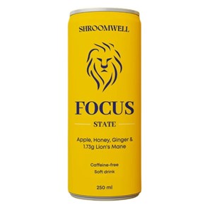 NAPÓJ NA KONCENTRACJĘ Z SOPLÓWKĄ JEŻOWATĄ 250 ml - SHROOMWELL