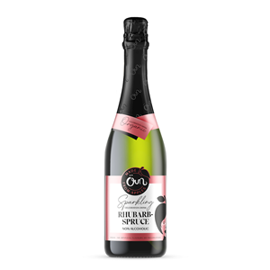 NAPÓJ BEZALKOHOLOWY RABARBAROWO - ŚWIERKOWY MUSUJĄCY BIO 750 ml - OUN