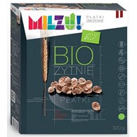 PŁATKI ŻYTNIO - OWSIANE BEZ DODATKU CUKRÓW BIO 300 g - MILZU