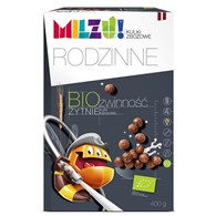 KULKI ŻYTNIO - OWSIANE KAKAOWE  ZWINNOŚĆ  BIO 400 g - MILZU