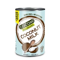 COCONUT MILK - NAPÓJ KOKOSOWY BEZ GUMY GUAR (17 % TŁUSZCZU) BIO 400 ml - COCOMI