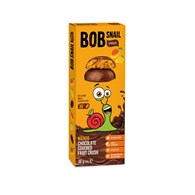 PRZEKĄSKA CHOCO MANGO W MLECZNEJ CZEKOLADZIE BELGIJSKIEJ BEZ DODATKU CUKRU BEZGLUTENOWA 30 g - BOB SNAIL