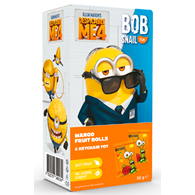 PRZEKĄSKA EAT & PLAY MANGO Z BRELOKIEM MINIONKI BEZGLUTENOWA 20 g - BOB SNAIL