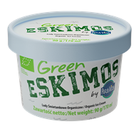 LODY ŚMIETANKOWE W KUBKU BIO 170 ml - GREEN ESKIMOS