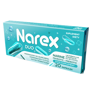 PROBIOTYK NARINE DUO 20 KAPSUŁEK - NAREX