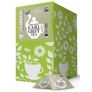 HERBATA CZARNA EARL GREY FAIR TRADE BIO (250 x 2,0 g) 500 g - CLIPPER