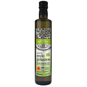 OLIWA Z OLIWEK EXTRA VIRGIN NIEFILTROWANA PDO KRETA BIO 500 ml - MYLOPOTAMOS