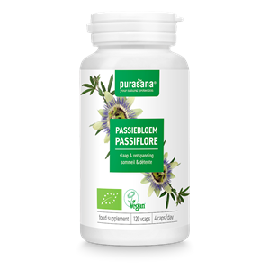 MĘCZENNICA CIELISTA (PASSIFLORA) BIO (125 mg) 120 KAPSUŁEK - PURASANA