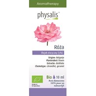 OLEJEK ETERYCZNY RÓŻA BIO 10 ml - PHYSALIS