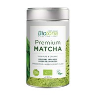 HERBATA ZIELONA MATCHA JAPOŃSKA PREMIUM BIO 80 g - BIOTONA
