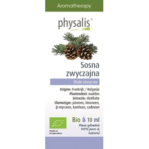 OLEJEK ETERYCZNY SOSNA ZWYCZAJNA BIO 10 ml - PHYSALIS