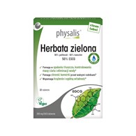 HERBATA ZIELONA 30 TABLETEK - PHYSALIS