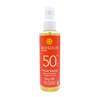 SUCHY OLEJEK PRZECIWSŁONECZNY DO CIAŁA SPF 50 150 ml - BIOSOLIS (SENSE) (PRODUKT SEZONOWY)