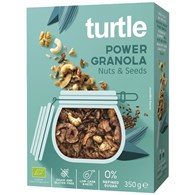 GRANOLA ORZECHY - NASIONA BEZGLUTENOWA BIO 350 g - TURTLE