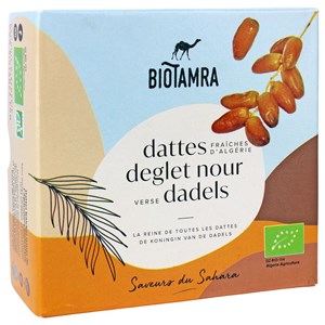 DAKTYLE ŚWIEŻE Z PESTKĄ (NA GAŁĄZKACH) BIO 500 g - BIOTAMRA