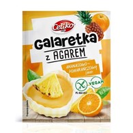 GALARETKA Z AGAREM ANANAS - POMARAŃCZA BEZGLUTENOWA 45 g - CELIKO