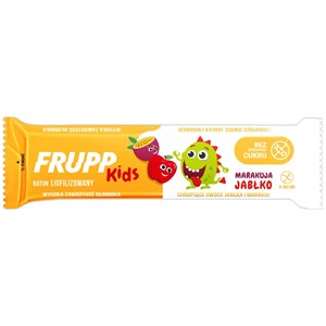 BATON DLA DZIECI LIOFILIZOWANY JABŁKO - MARAKUJA BEZGLUTENOWY  9 g - CELIKO (FRUPP KIDS)