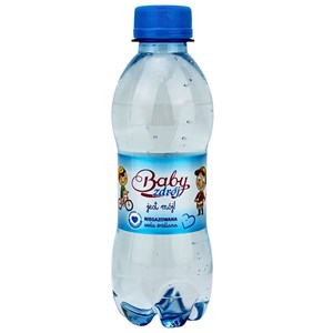 WODA ŹRÓDLANA NIEGAZOWANA BOY 250 ml - AQUA EAST (BABY ZDRÓJ)