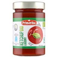 KETCHUP ŁAGODNY BEZGLUTENOWY BIO 315 g - PRIMAVIKA