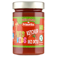 KETCHUP BEZ OCTU DLA DZIECI BEZGLUTENOWY BIO 315 g - PRIMAVIKA (BIO KIDS)