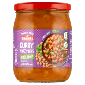 CURRY WARZYWNE BEZGLUTENOWE 470 g - PRIMAVIKA