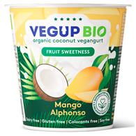 DESER KOKOSOWY MANGO BEZGLUTENOWY VEGANGURT BIO 140 g - VEGUP BIO