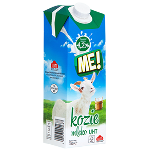 KOZIE MLEKO ME! UHT (4,2 % TŁUSZCZU) 1 L - WART-MILK