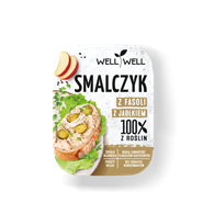 SMALCZYK Z FASOLI Z JABŁKIEM 125 g - WELL WELL