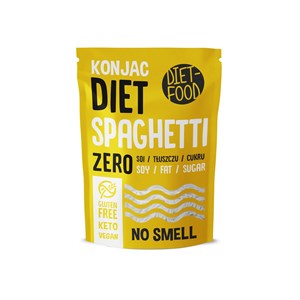 MAKARON (KONJAC) SPAGHETTI BEZGLUTENOWY 270 g (200 g) - DIET-FOOD