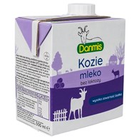 KOZIE MLEKO BEZ LAKTOZY UHT (2,5 % TŁUSZCZU) 500 ml - DANMIS