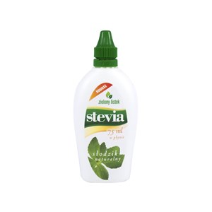 STEVIA W PŁYNIE 75 ml - ZIELONY LISTEK