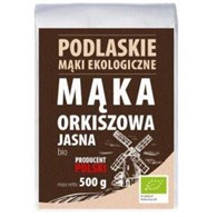 MĄKA ORKISZOWA JASNA BIO 500 g - BIO LIFE (MĄKI PODLASKIE)