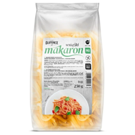 MAKARON NISKOBIAŁKOWY BEZGLUTENOWY WSTĄŻKI 250 g - GLUTENEX