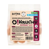 CIASTKA OWSIANE Z ŻURAWINĄ I JABŁKIEM BEZ DODATKU CUKRÓW BEZGLUTENOWE O!KRUCHY 90 g - GLUTENEX