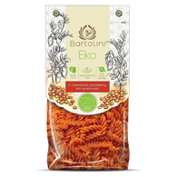 MAKARON PROTEINOWY (Z SOCZEWICY CZERWONEJ) ŚWIDERKI BIO 250 g - BARTOLINI