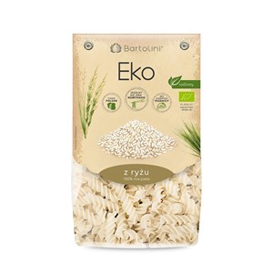 MAKARON (RYŻOWY) ŚWIDERKI BIO 250 g - BARTOLINI