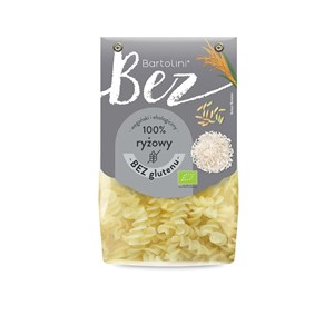 MAKARON (RYŻOWY) ŚWIDERKI BEZGLUTENOWY BIO 250 g - BARTOLINI