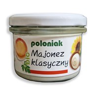 MAJONEZ KLASYCZNY BIO 200 ml - POLONIAK