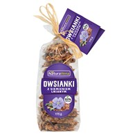 CIASTKA OWSIANKI Z SIEMIENIEM LNIANYM 175 g - NATURAVENA