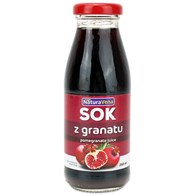 SOK Z GRANATU 100 % 250 ml - NATURAVENA