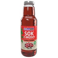 SOK Z BRZOZY Z ŻURAWINĄ 750 ml - NATURAVENA