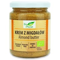 KREM Z PRAŻONYCH MIGDAŁÓW BIO 250 g - BIO PLANET