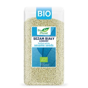 SEZAM BIAŁY ŁUSKANY BIO 400 g - BIO PLANET