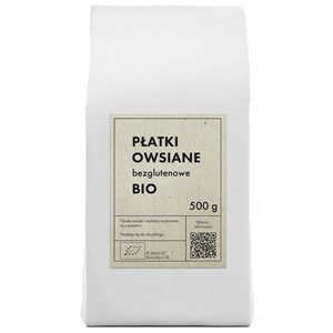 PŁATKI OWSIANE BEZGLUTENOWE BIO 500 g - THE PLANET