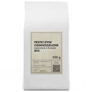 PESTKI DYNI CIEMNOZIELONE (UPRAWIANE W EUROPIE) BIO 500 g - THE PLANET