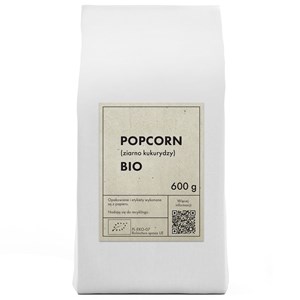 POPCORN (ZIARNO KUKURYDZY) BIO 600 g - THE PLANET