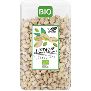 PISTACJE PRAŻONE I SOLONE BIO 700 g - BIO PLANET